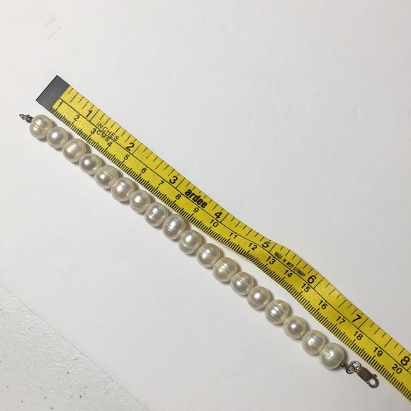 FRESHWATER RINGED PEARL BRACELET - Picture 6 of 6